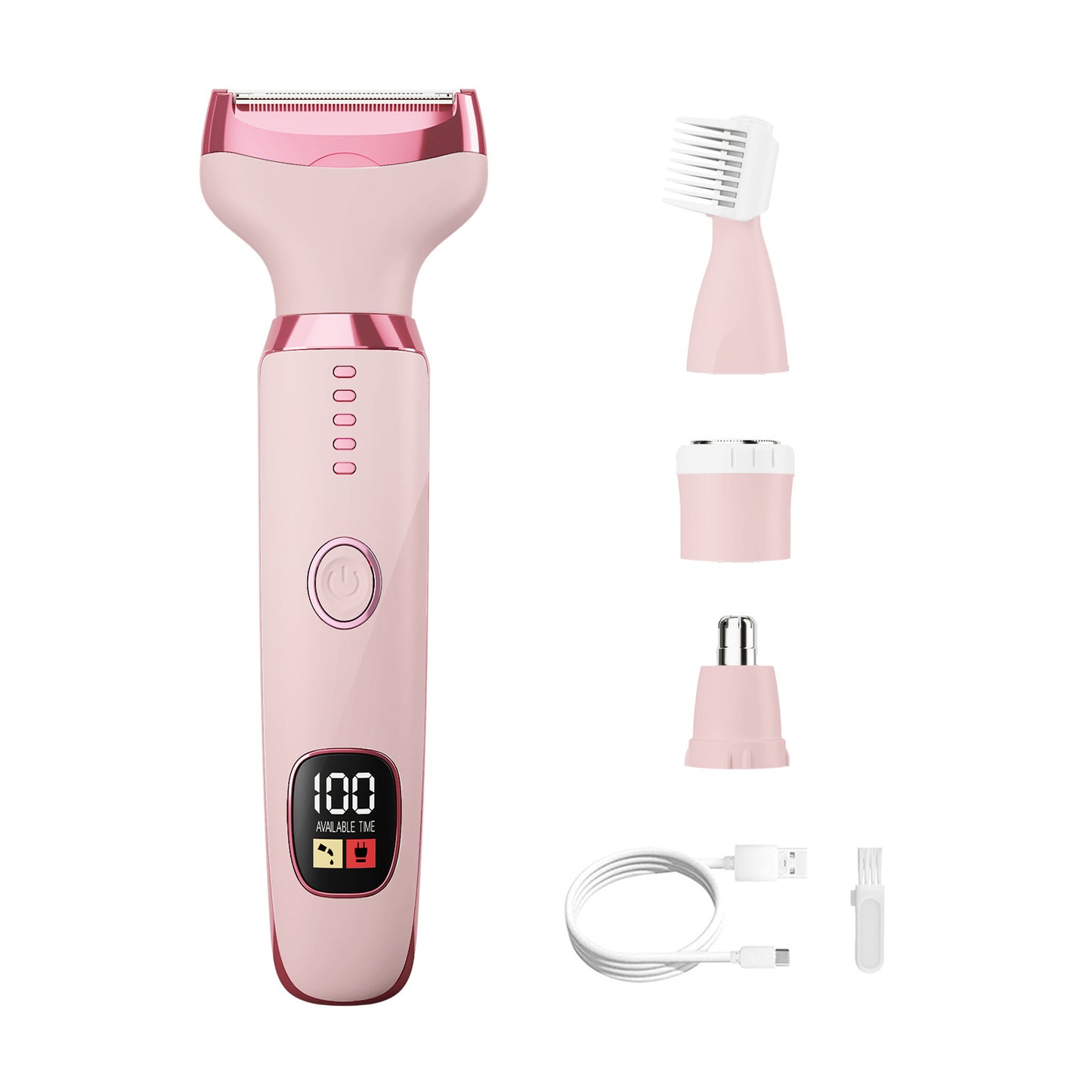 Multifunctional Electric Hair Clipper with Digital Display