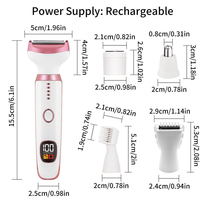 Portable Electric Hair Trimmer and Shaver
