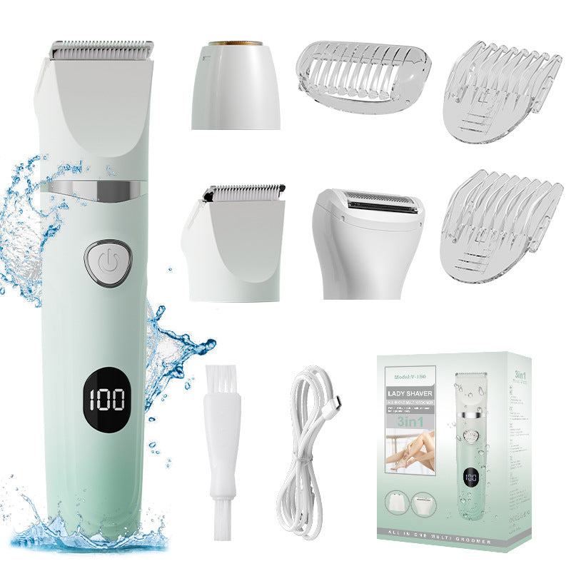 Multifunctional Electric Hair Clipper with Digital Display