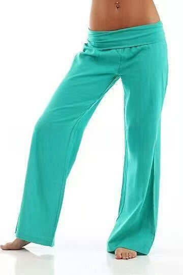 Wide-Leg Flared Pants | Bamboo Fiber
