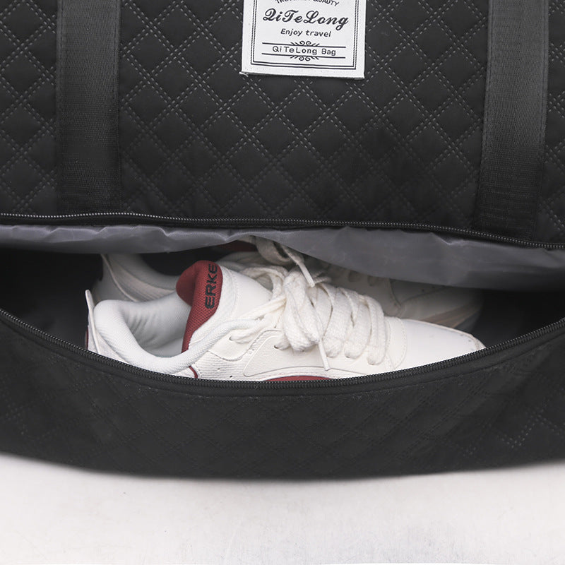 Large Capacity Travel Gym Bag with Shoe Compartment