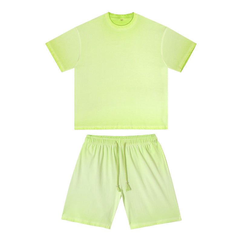 Men's Cotton T-Shirt and Shorts Set