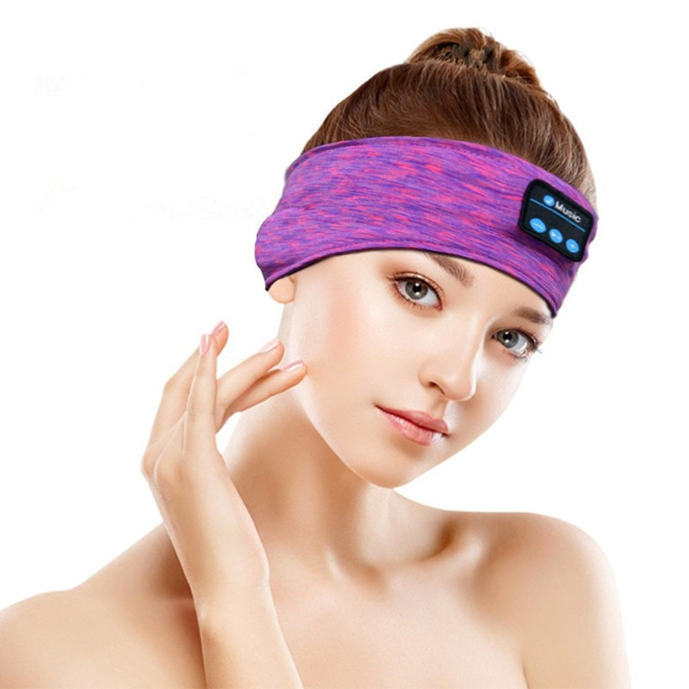 Bluetooth Sports Headband with Wireless Music