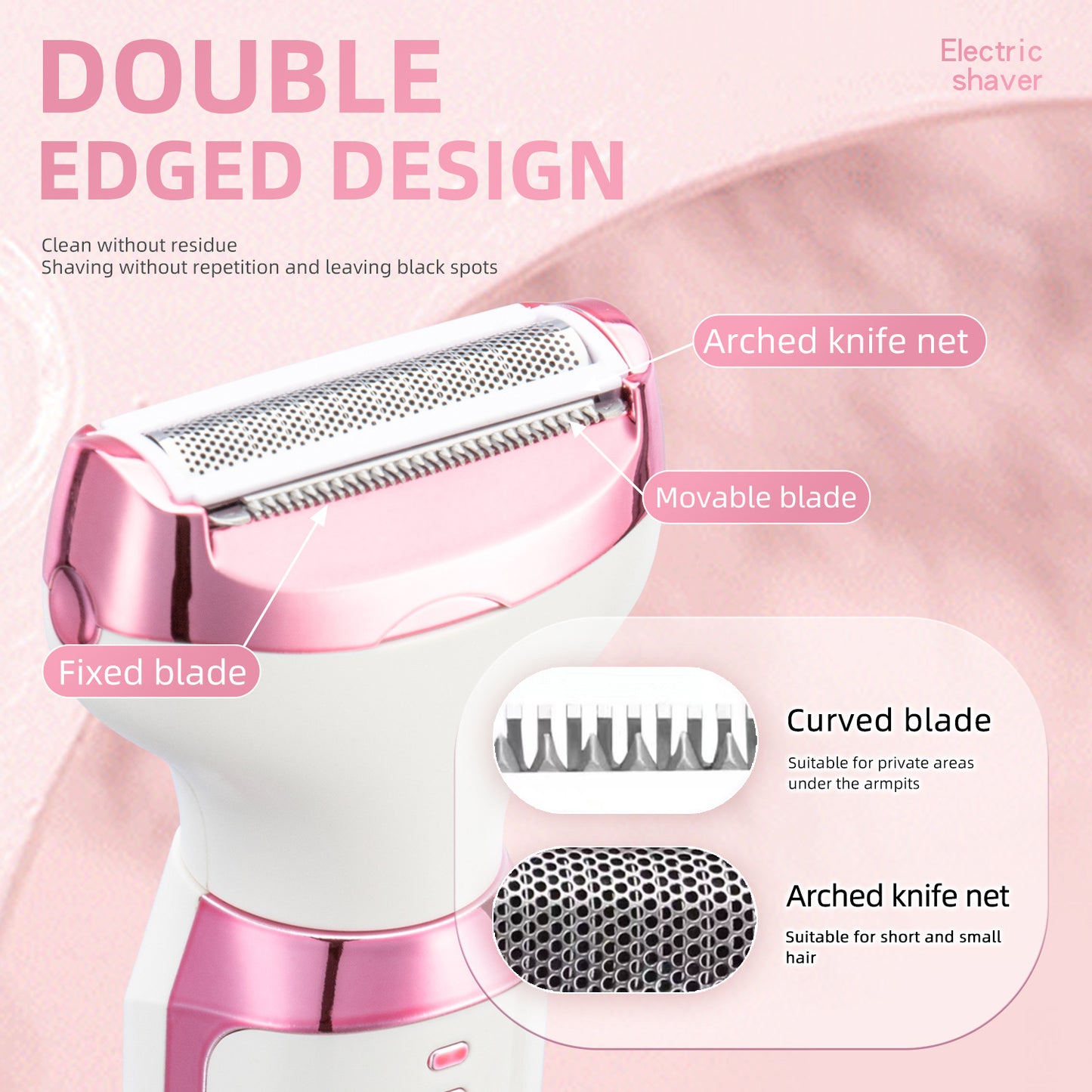 Multifunctional Electric Hair Clipper with Digital Display