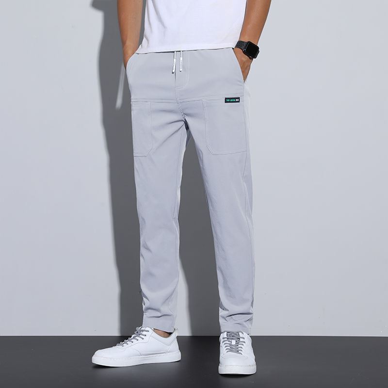 Ice Silk Casual Pants