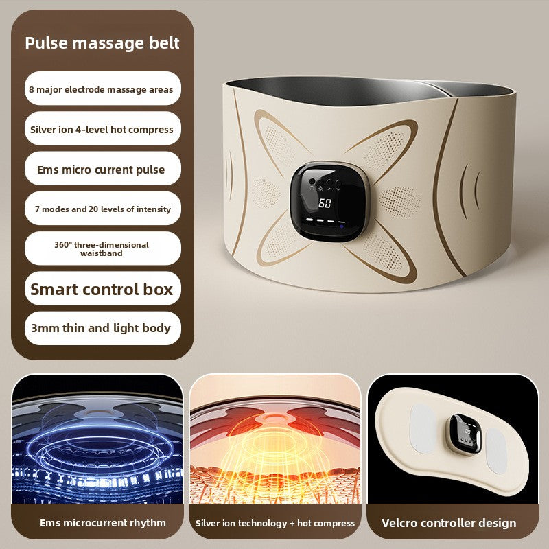EMS Micro-current Heating Massage Belt