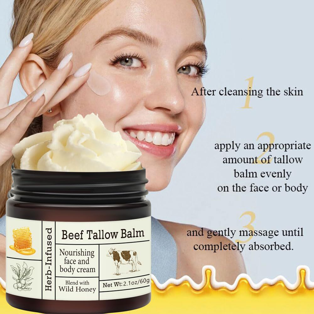 Tallow Honey Cream