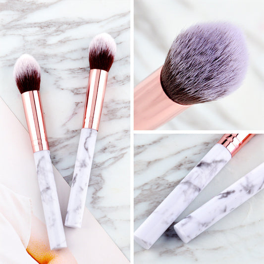 Marble Makeup Brush for Blush and Powder