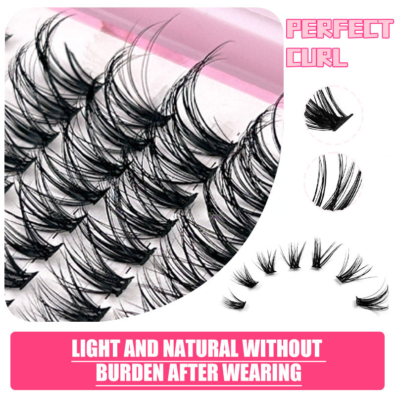 Mixed Segmented DIY False Eyelashes Book