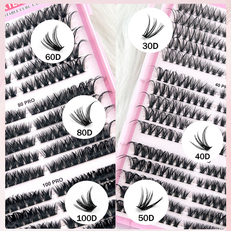 Mixed Segmented DIY False Eyelashes Book